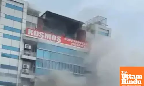 VIDEO: Fire Breaks Out in Delhis Hospital; Rescue via Broken Glass, One Death, 11 Injured