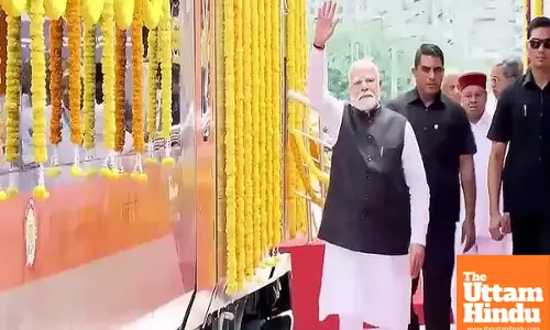 Three Vande Bharat Express Trains Inaugurated by PM Modi in Bengaluru