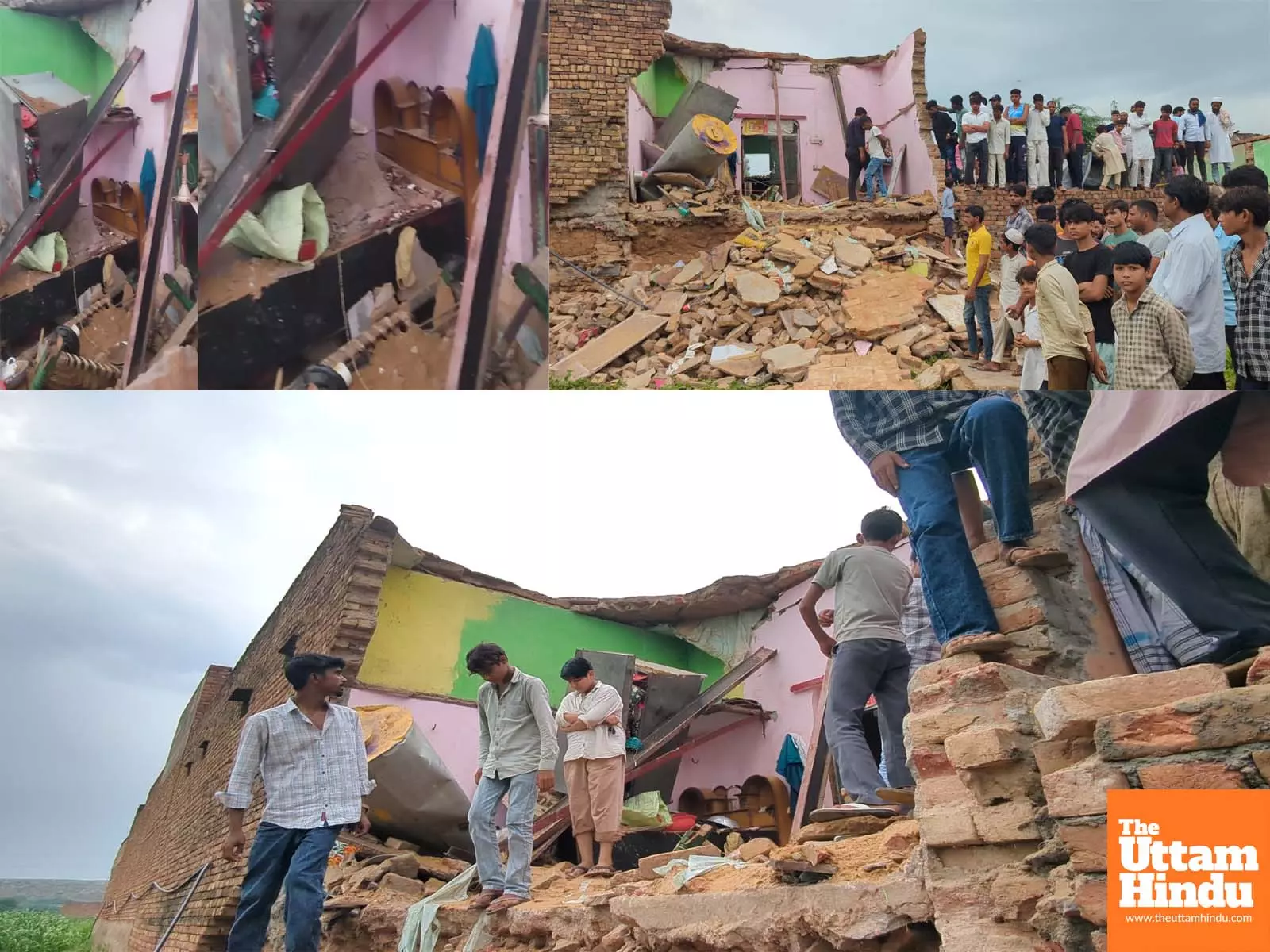 Tragedy in Nuh: House Collapse Kills Two Children, Several Injured Tragedy in Nuh: House Collapse Kills Two Children, Several Injured