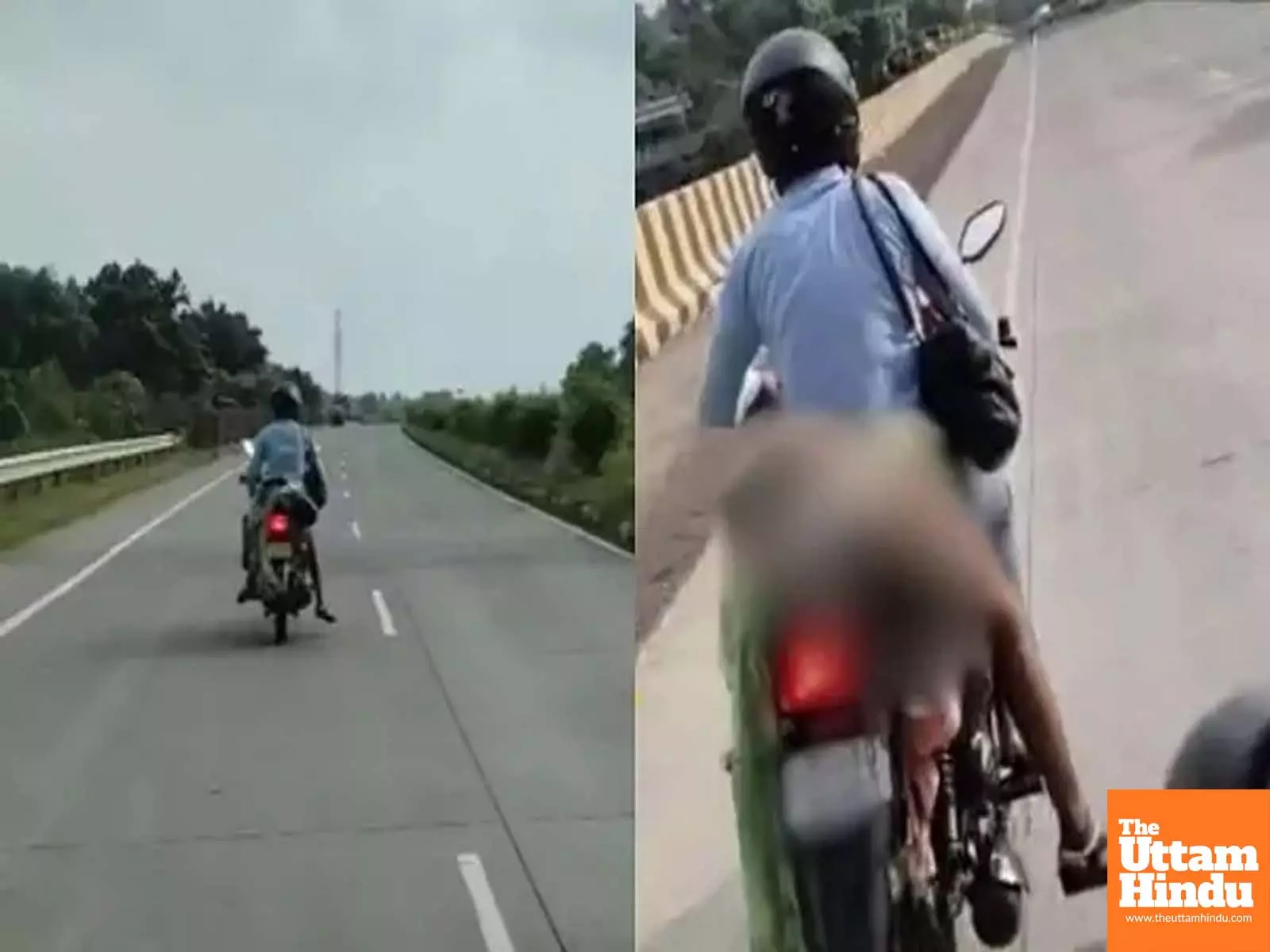 No Help After Wife’s Death in Truck Accident, Husband Forced to Take Body on Bike