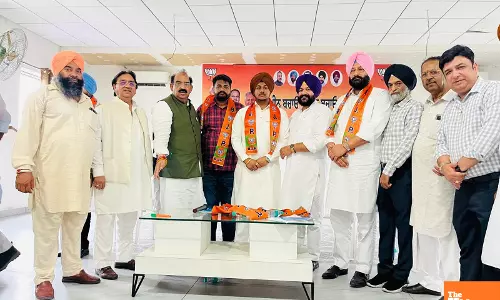 BJP gets stronger in Khanna district: Sarpanch Baljit Singh Manjhali joins BJP Along with Colleagues