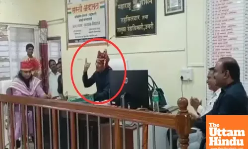 Viral Video Gets Tehsildar Suspended: Sang in Office Chair at Farewell