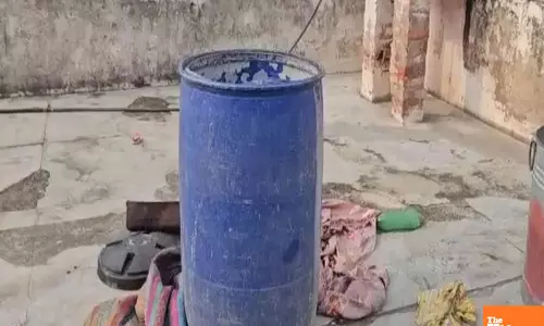 Rajasthan Incident Mirrors Meerut Case: Body in Blue Drum with Salt found on Terrace, Wife and Kids Missing