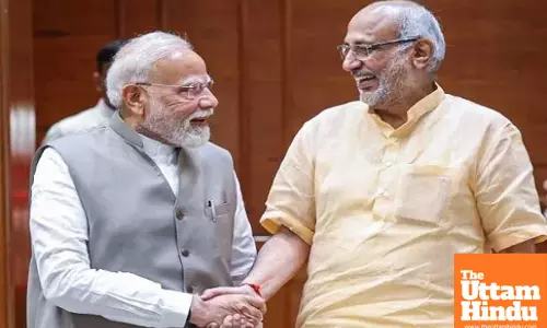 PM Modi Meets CP Radhakrishnan, Hails His Experience for Vice President Role