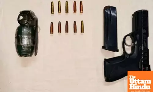 Major Terror Crackdown in Amritsar: Punjab Police Arrests Man with Grenade, Pistol Linked to UK-Based Gangster