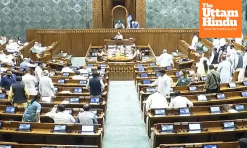 Monsoon Session hit by uproar, only 37 hours of work completed