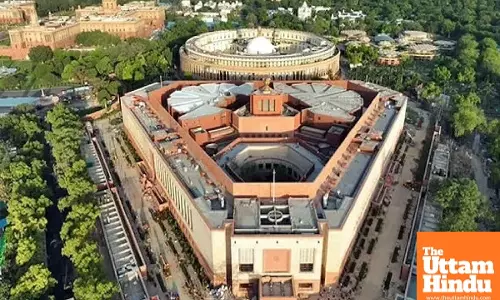 Major Security Breach at Parliament: Man Jumps Wall, Reaches Garuda Gate Before Being Nabbed
