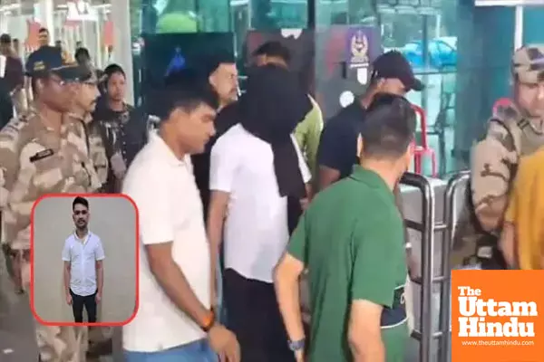 Most-Wanted Gangster Mayank Singh Extradited from Azerbaijan to India, Had Links with Bishnoi Gang Most-Wanted Gangster Mayank Singh Extradited from Azerbaijan to India, Had Links with Bishnoi Gang