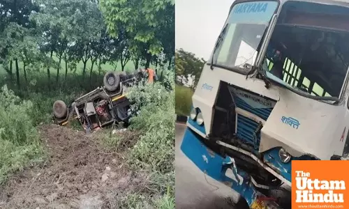 Devotional Journey Turns Fatal: Bus Rams Pickup, 4 Devotees Killed, 7 Injured