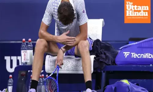 Former Champion Medvedev Furious Post-Loss, Breaks Racket and Slams Umpire