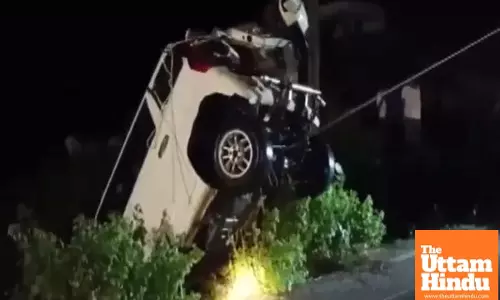 Tragedy in Udaipur: Car Plunges into Drain Amid Rajasthan Flood Chaos, 2 Dead, 1 Missing