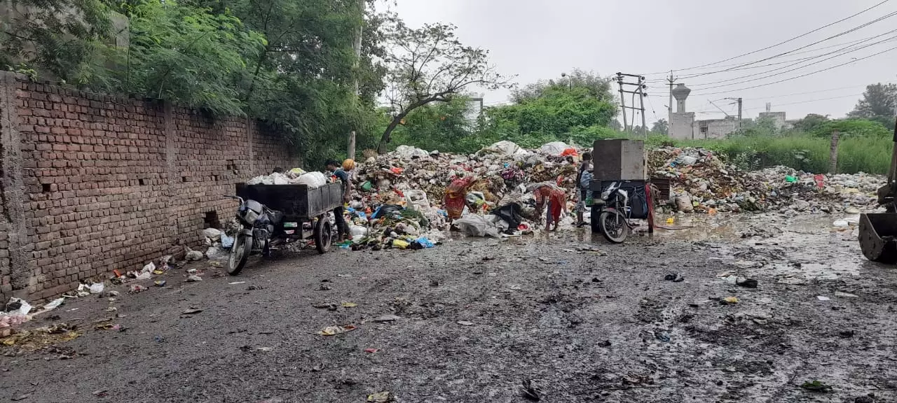 Residents Move Permanent Lok Adalat Against Illegal Garbage Dump at Urban Estate Phase-II, Jalandhar Residents Move Permanent Lok Adalat Against Illegal Garbage Dump at Urban Estate Phase-II, Jalandhar