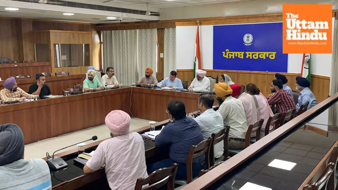 Ghaggar River Situation Under Control, No Need to Panic: Finance Minister Cheema Ghaggar River Situation Under Control, No Need to Panic: Finance Minister Cheema