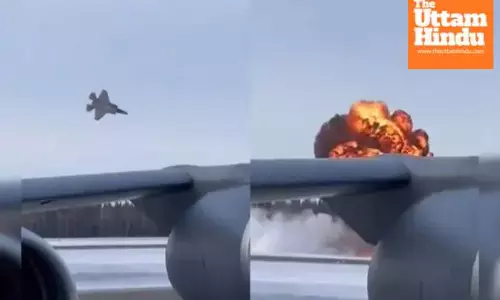 F-35 Fighter Jet Crashes in Alaska, Scatters Mid-Air Like a Pack of Cards