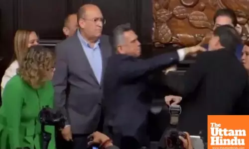 Chaos in Mexico Senate: Lawmakers Trade Punches During National Anthem After Fiery Debate on Foreign Forces