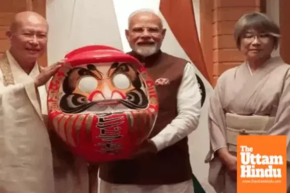 PM Modi Receives ‘Daruma’ Doll Said to Fulfil Wishes – Know Its Significance