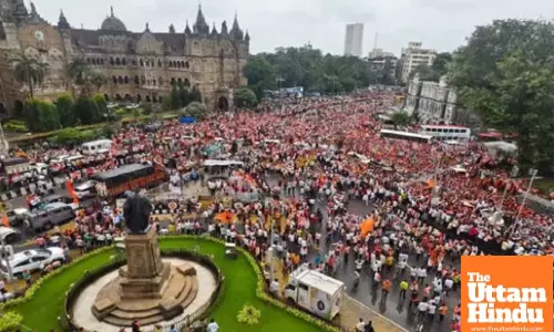 Maratha Agitation Storms Mumbai: Manoj Jarange Begins Indefinite Hunger Strike at Azad Maidan