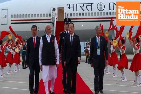 PM Modi Visits China After 7 Years; Receives Warm Welcome for SCO Summit
