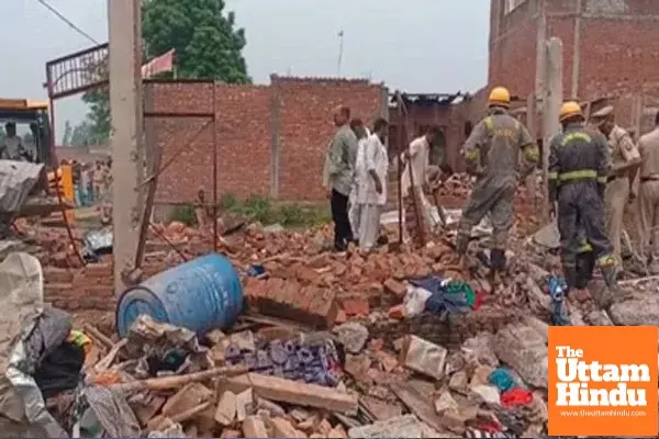 Blast in Lucknow: Entire Family Among 6 Killed in Illegal Firecracker Factory Explosion Blast in Lucknow: Entire Family Among 6 Killed in Illegal Firecracker Factory Explosion