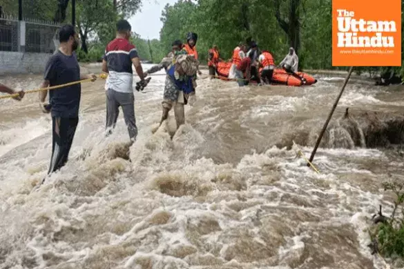 Beas River in Spate; High Alert Issued in Kapurthala Amid Punjab Floods Beas River in Spate; High Alert Issued in Kapurthala Amid Punjab Floods