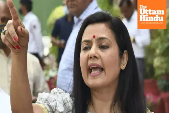 FIR Filed in Raipur Against Mahua Moitra for Amit Shah Beheading Remark FIR Filed in Raipur Against Mahua Moitra for Amit Shah Beheading Remark