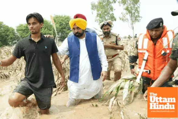 CM Mann Offers ₹50,000 Per Acre Compensation If Centre Grants ₹60,000 Crore