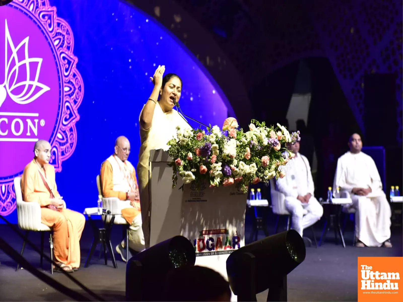 CM Rekha Gupta calls youth ‘Warriors of Nation and Culture’ at ISKCON Content Creators’ Summit CM Rekha Gupta calls youth ‘Warriors of Nation and Culture’ at ISKCON Content Creators’ Summit