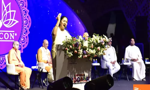 CM Rekha Gupta calls youth ‘Warriors of Nation and Culture’ at ISKCON Content Creators’ Summit