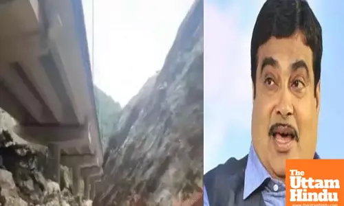 Gadkari Blasts Govt Officials, Says Blind After Rs 3500 Crore Four-Lane Road Collapses in Himachal
