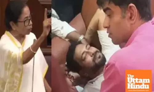 Parliament Turns Battlefield: TMC-BJP MLAs Scuffle, Bottles Thrown