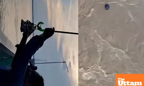 Bappas Gentle Farewell: Viral Video Shows Creative Way to Bid Adieu to Ganpati