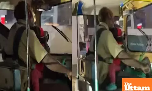 He Drives to Earn, But Carries What He Lives For: Viral Video of Auto Driver Captivates Hearts