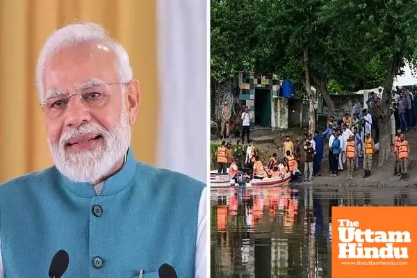 Punjab Floods: PM Modi to Visit Affected Areas, 46 Lives Lost So Far, 2000 Villages Submerged Punjab Floods: PM Modi to Visit Affected Areas, 46 Lives Lost So Far, 2000 Villages Submerged
