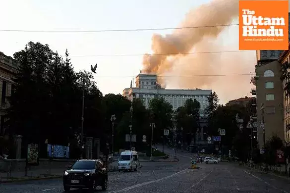 Russian drone and missile attack on Kiev, two killed including 1-year-old child Russian drone and missile attack on Kiev, two killed including 1-year-old child