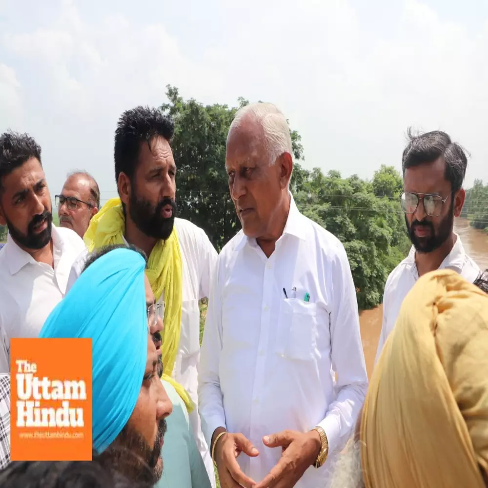 Punjab Government Working Day and Night to Tackle Possible Flood Situation Related to Ghaggar: Cabinet Minister Barinder Kumar Goyal Punjab Government Working Day and Night to Tackle Possible Flood Situation Related to Ghaggar: Cabinet Minister Barinder Kumar Goyal