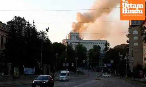 Russian drone and missile attack on Kiev, two killed including 1-year-old child