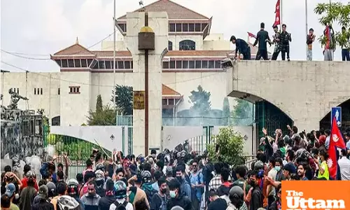 16 Killed as Protesters Storm Nepals Parliament; PM Oli Condemns Anarchy