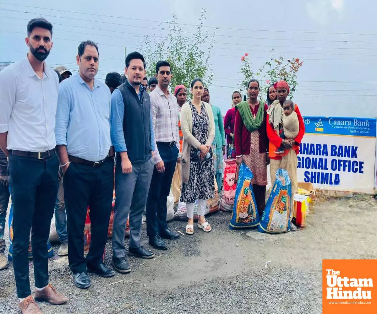 Canara bank officers’ association distributes relief kits to calamity-affected families Canara bank officers’ association distributes relief kits to calamity-affected families