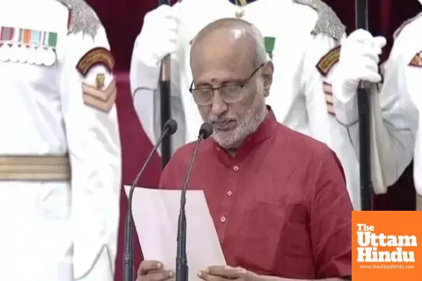 CP Radhakrishnan Sworn In as India’s 15th Vice President; Jagdeep Dhankhar Appears Publicly After Resignation