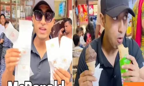 Can one eat food for free at McDonald’s? Youth’s video claim gets exposed