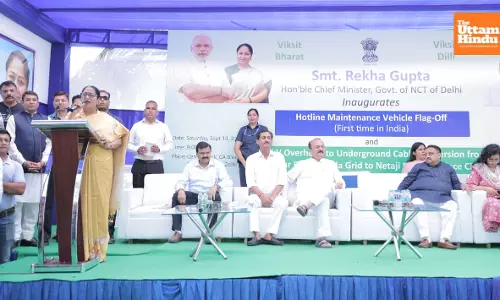 Chief Minister Rekha Gupta inaugurates projects related to Water, Power, Roads, Education and Public Amenities