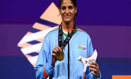 Jasmine strikes gold and Nupur clinches silver at world boxing championship in Liverpool