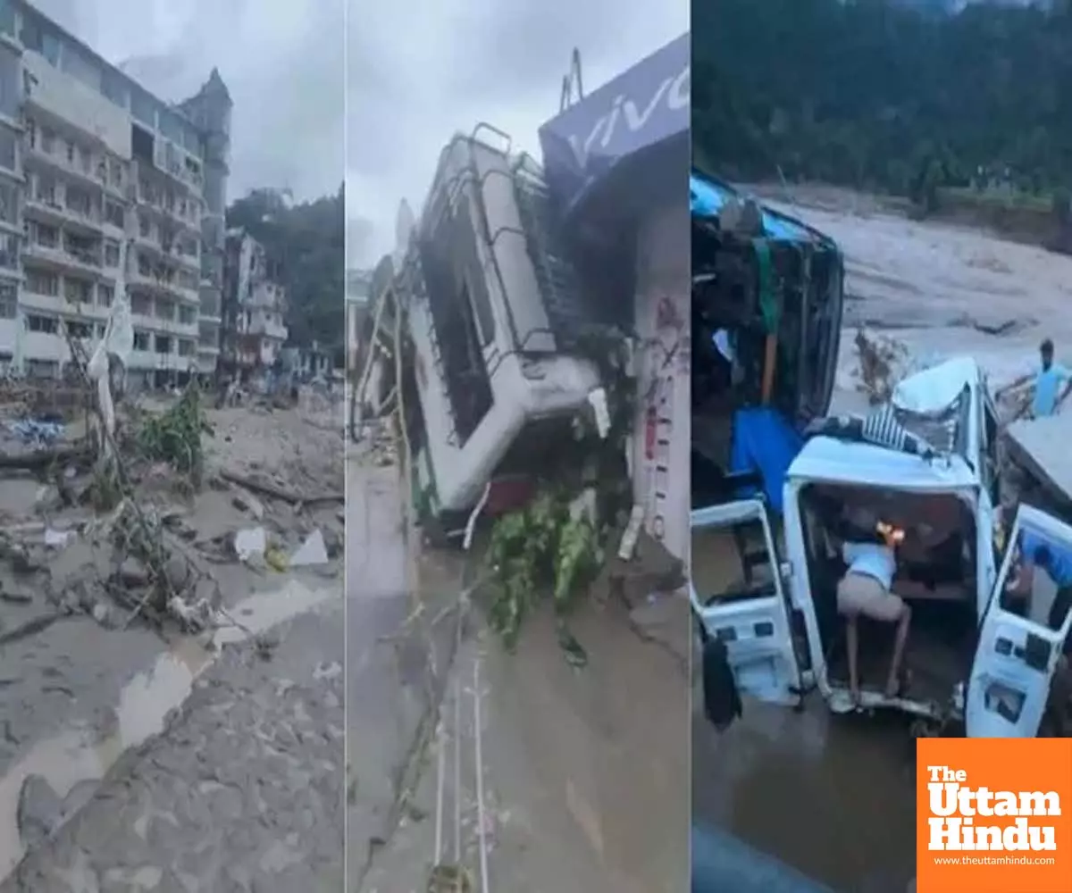 Rain fury in Himachal: Bus stand submerged in Mandi, vehicles swept away, one dead Rain fury in Himachal: Bus stand submerged in Mandi, vehicles swept away, one dead