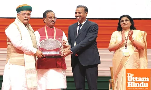 Indian Bank Honoured with Rajbhasha Kirti Award