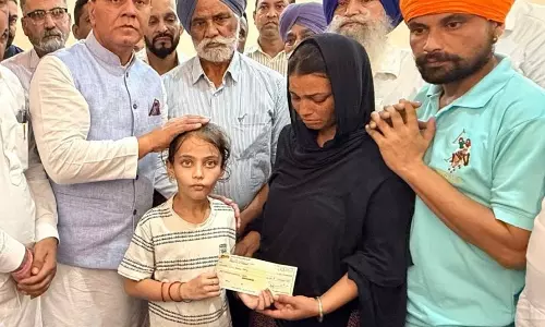 MP Chabbewal Extends ₹2 Lakh Financial Assistance to Family of 5-Year-Old Victim