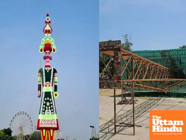 Steel Giant or Ravana? 215-Foot Effigy Sets New Record in Kota