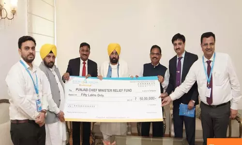 Canara Bank donates Rs. 50 lakh to Punjab Chief Minister Relief Fund, Punjab