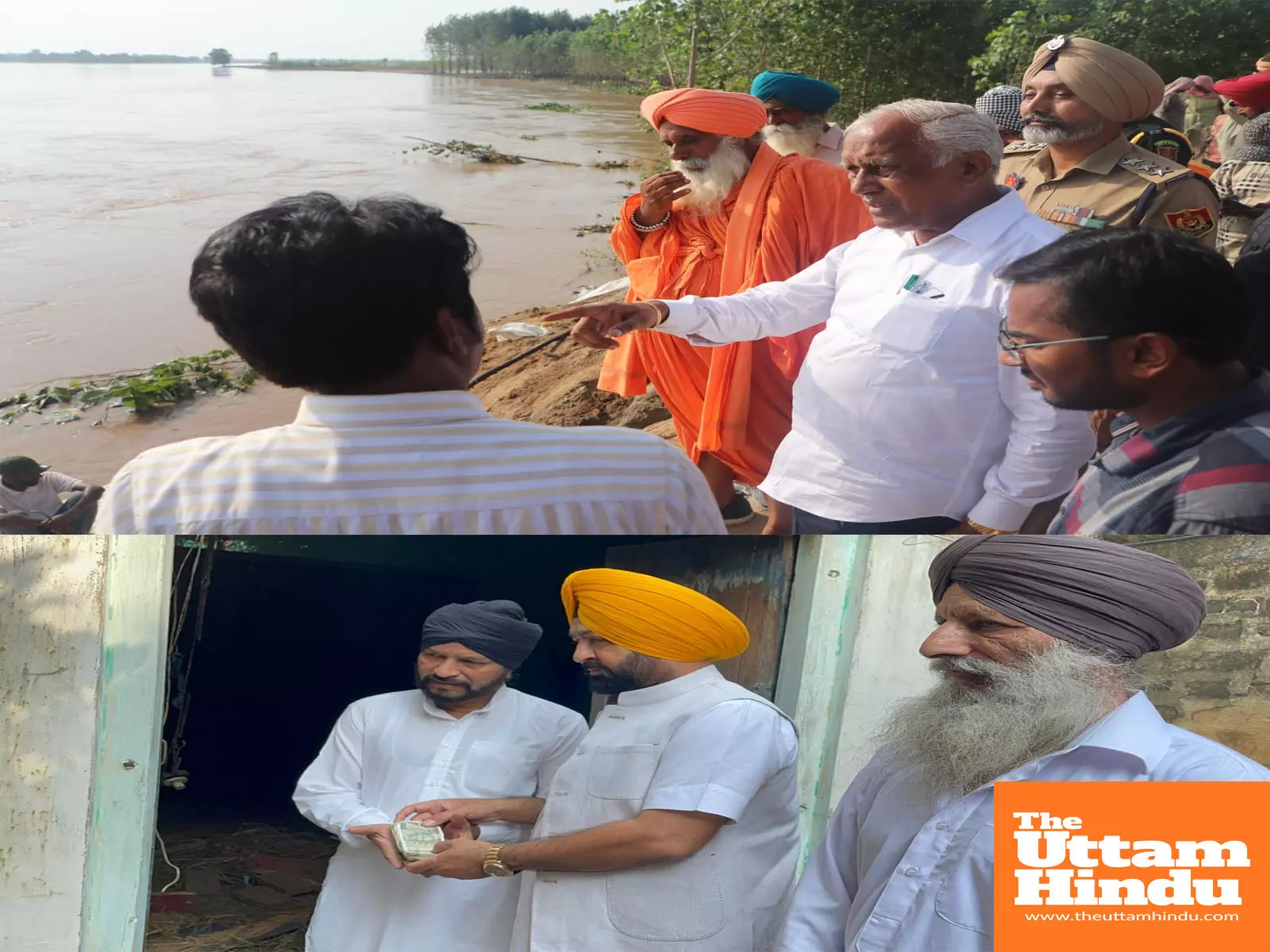 Mundian and Goyal direct immediate deployment of additional machinery to restore Satluj river flow