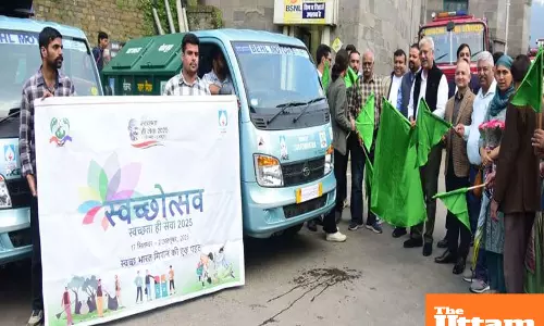 Two Solid Waste Management Vehicles Provided to Shimla Municipal Corporation Under Swachhata Hi Seva 2025