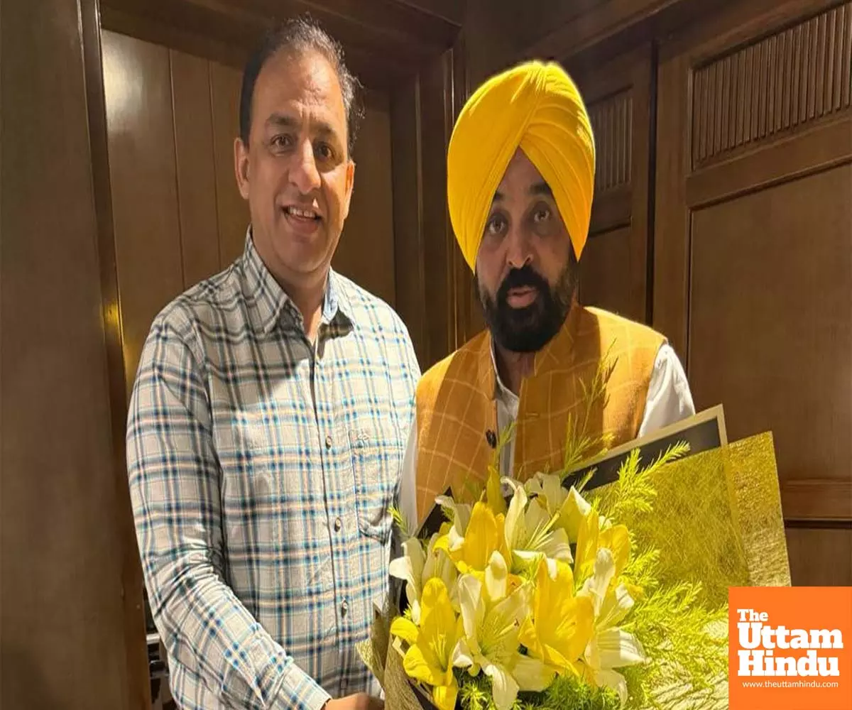 Nitin Kohli invites CM Mann to Punjab Hockey League finale, Hockey India pledges flood relief aid Nitin Kohli invites CM Mann to Punjab Hockey League finale, Hockey India pledges flood relief aid